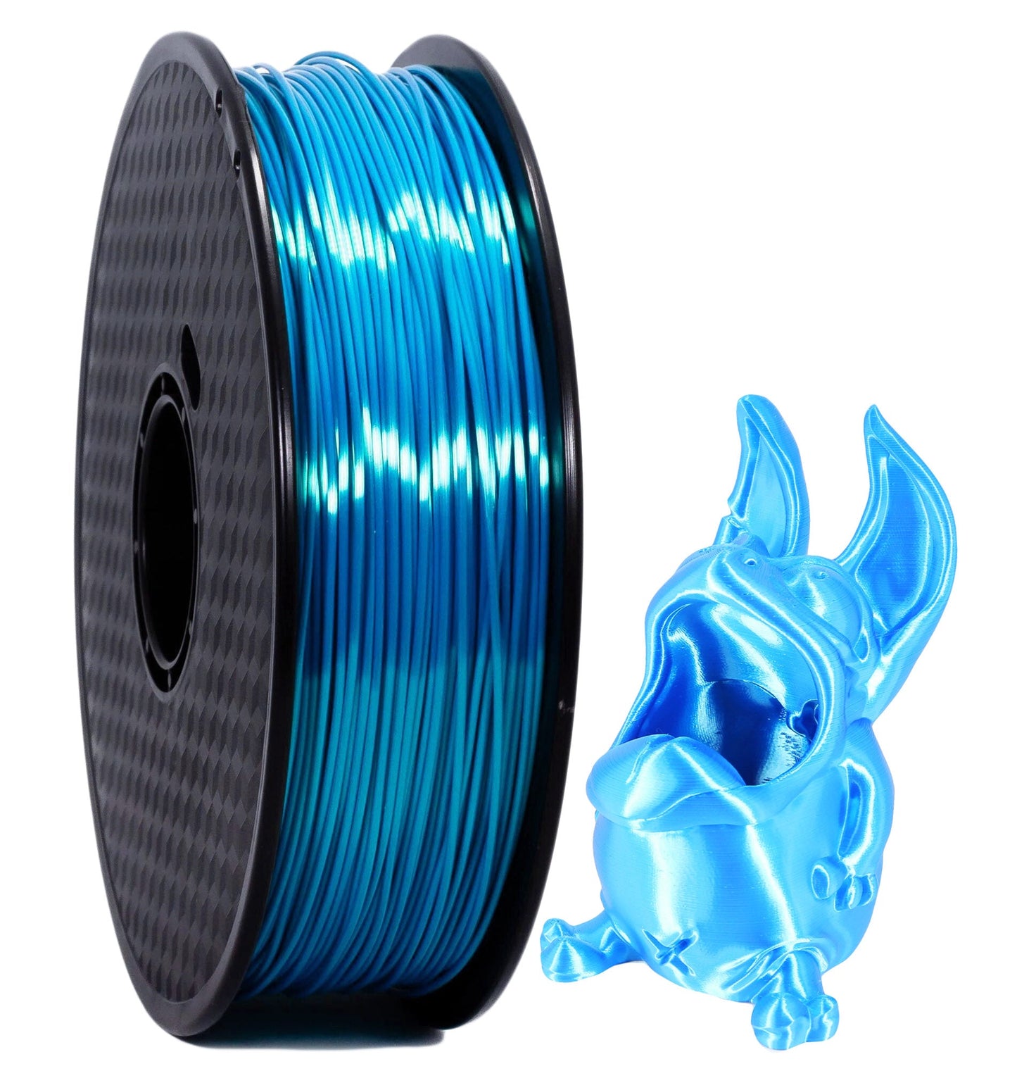 PLA Silk Bleu Premium Wanhao - 1.75mm, 1 Kg