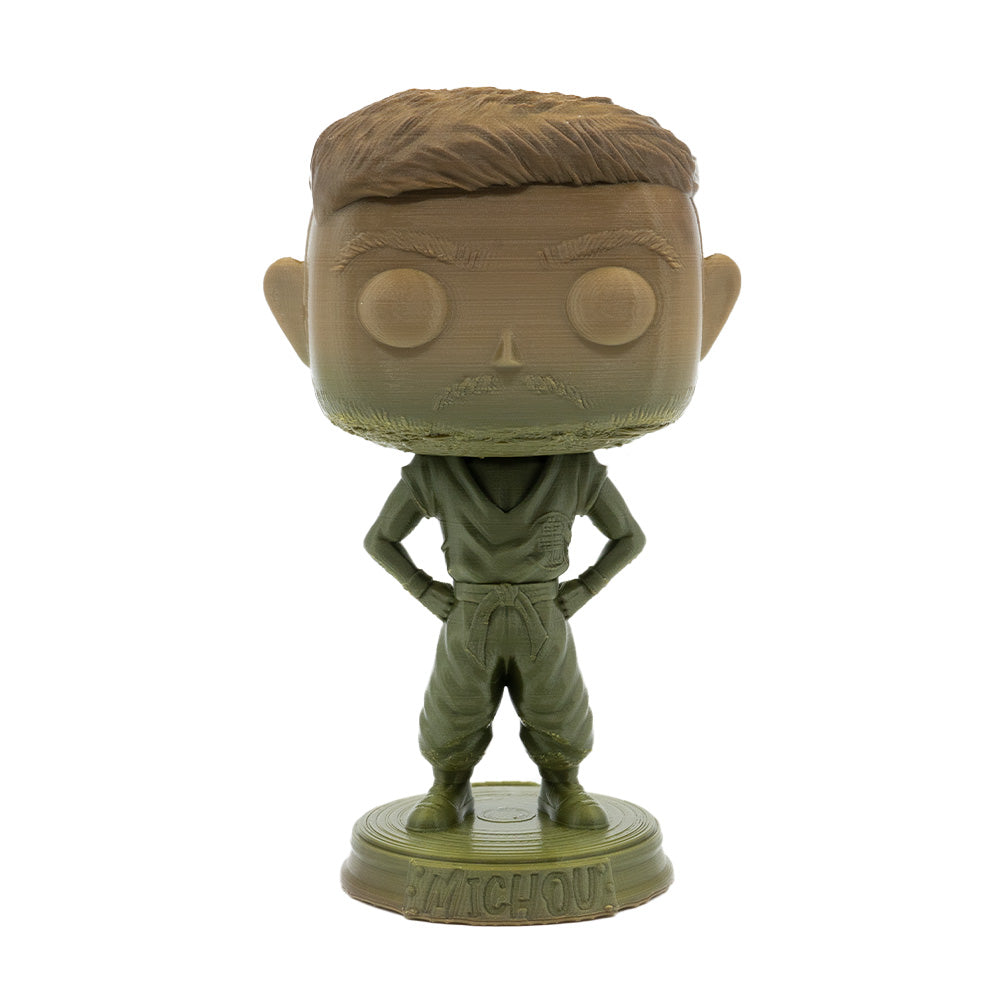 PLA Multicouleur / Arc-en-Ciel MILITAIRE Premium Wanhao - 1.75mm, 1 Kg