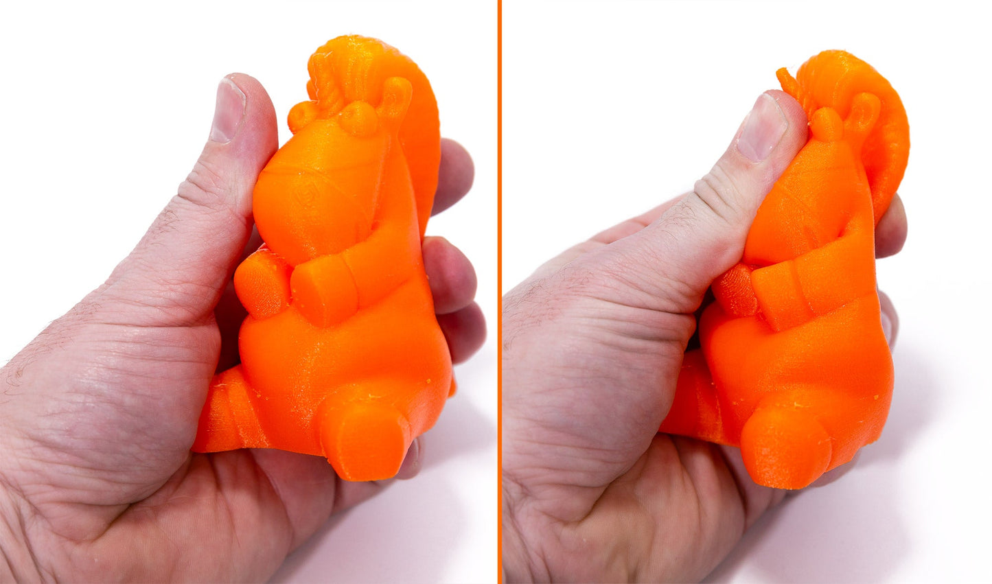 TPU flexible Jaune 95A Premium Wanhao - 1.75mm, 0.5 Kg