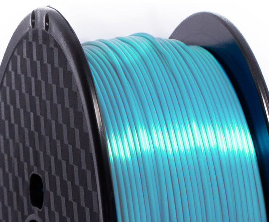 PLA Silk Bleu Ciel Premium Wanhao - 1.75mm, 1 Kg