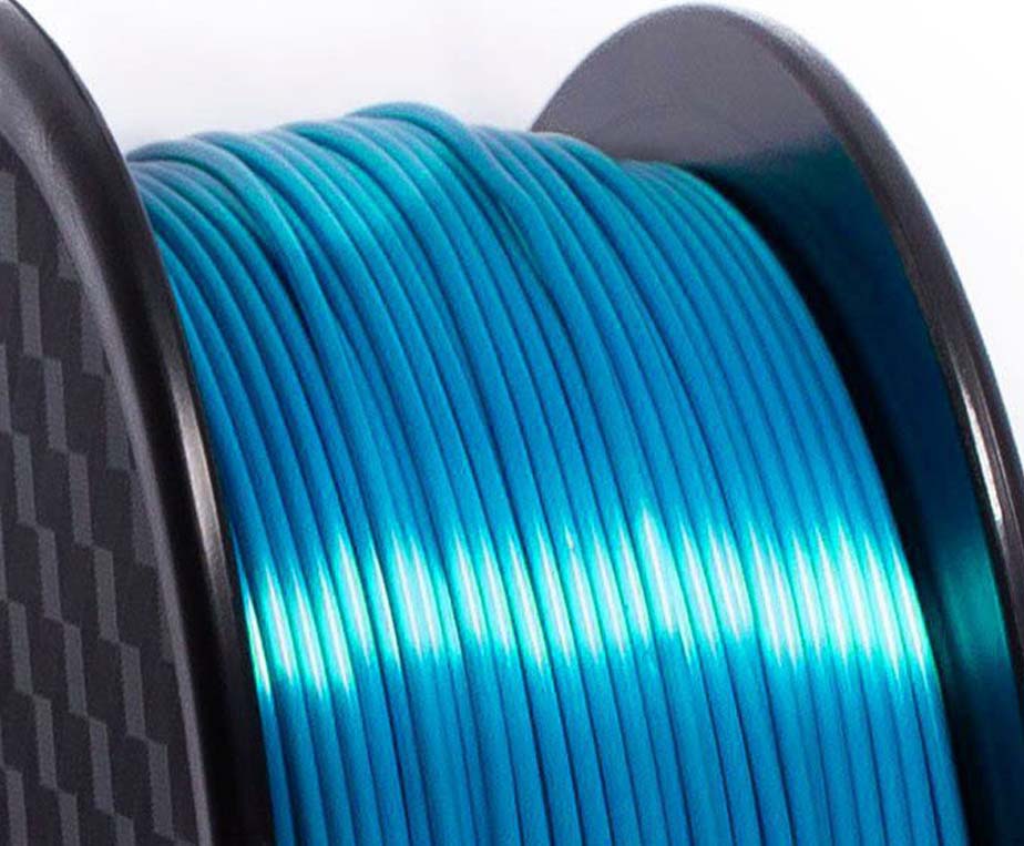 PLA Silk Bleu Premium Wanhao - 1.75mm, 1 Kg