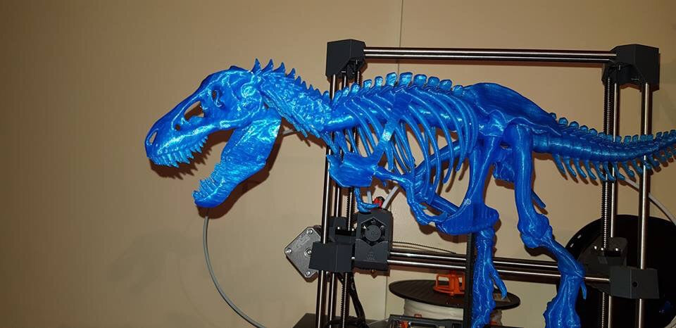 PLA PREMIUM WANHAO BLEU TRANSPARENT 1Kg