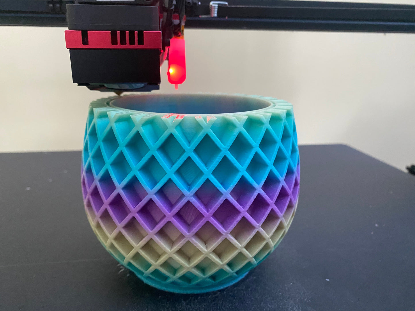 PLA Multicouleur / Arc-en-Ciel Premium Wanhao - 1.75mm, 1 Kg