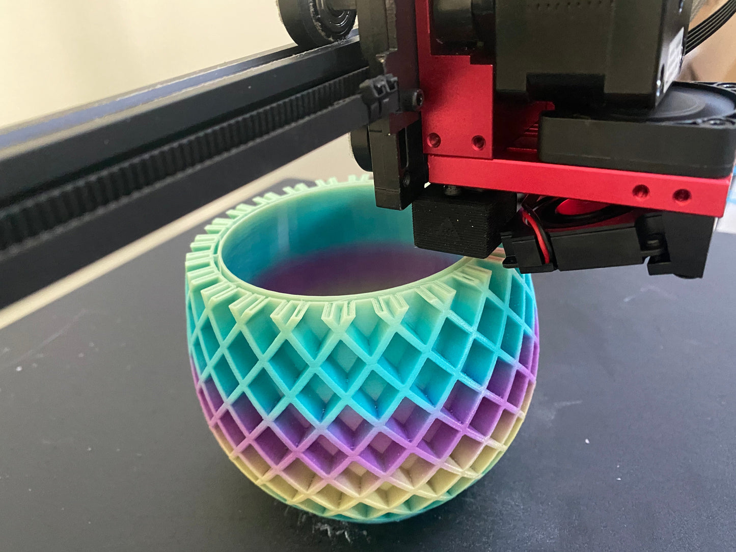 PLA Multicouleur / Arc-en-Ciel Premium Wanhao - 1.75mm, 1 Kg