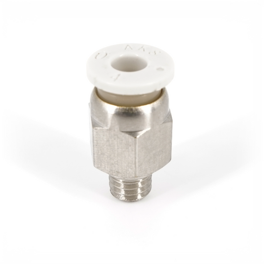 Raccord pneumatique PTFE / choix M6 ou M10