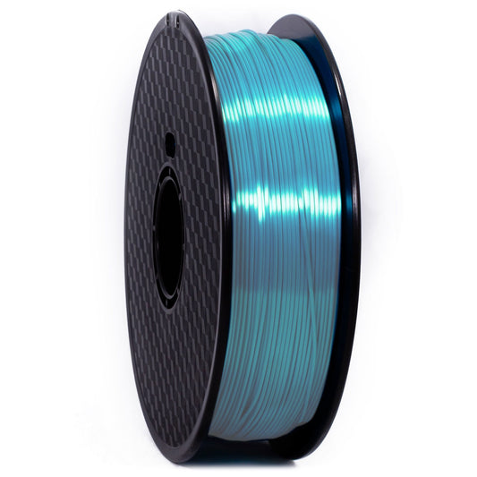 PLA Silk Bleu Ciel Premium Wanhao - 1.75mm, 1 Kg
