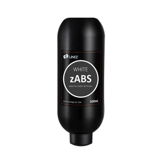 zABS WHITE (blanc) 500 ml - wanhao france